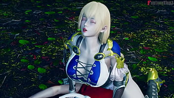 Winning A Battle With The Tongue To Sophitia Of Soul Calibur 6 | FKing3-D Chapter 3 | Full 1Hr Movie On Sheer &amp_ PTRN: Fantasyking3
