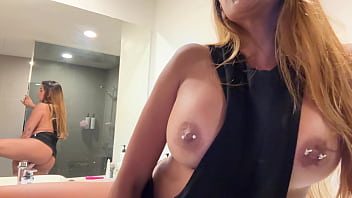 Almost Caught! Cute Busty Girl Masturbates In The Bathroom While Her Parents Are Not Home Almost Caught! Cute Busty Girl Masturbates In The Bathroom While Her Parents Are Not Home