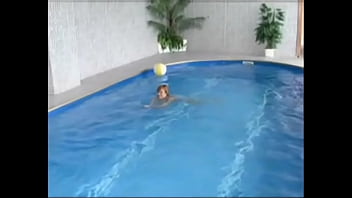 Weighed Instructor Fucks Mature In Pool