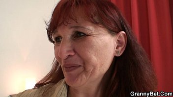Redhead Oldie Gets Lured Into Sex Redhead Oldie Gets Lured Into Sex