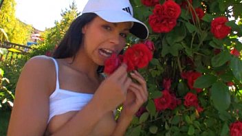 Czech Teen Kiki18 Masturbating In Beautiful Rose Garden Czech Teen Kiki18 Masturbating In Beautiful Rose Garden