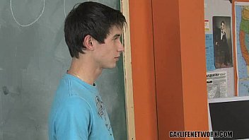 TA Fucks The Twink Student