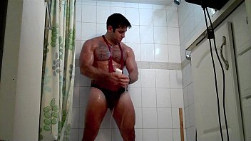 Showering &amp_ Cumming &amp_ Pissing!