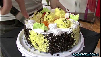 Birthday Cake And A Blowjob