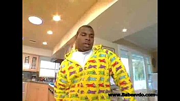 Blonde Milking Big Black