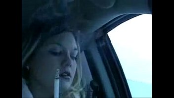 Goddess Nikki Smoking VS120 And Driving