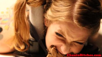 Redhead Domino Punishing Blonde Sub