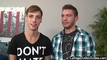 Naked Guys Once These 2 Are All Heated Up, Jordan And Sam Lube Up And