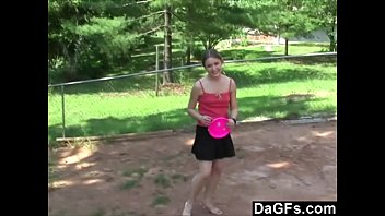 Dagfs – Little Blonde Flashing Her Body To Win The Game