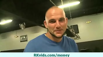 Busty Amateur Listens To The Money Talk 22