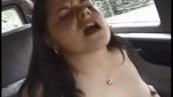 Pale Brunette Mary Gets Trashed In Van. Pale Brunette Mary Gets Trashed In Van.