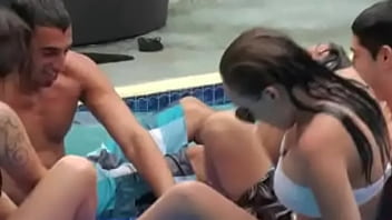 Fun And Wild Pool Party Leads Into A Horny Sex Orgy Fun And Wild Pool Party Leads Into A Horny Sex Orgy