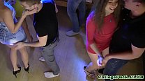 Euro Teens Covered In Jizz After Orgy