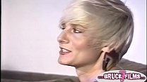 Nipple Clamped 90s Lesbo