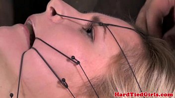 Beautiful Blonde On The St Andrews Cross Beautiful Blonde On The St Andrews Cross