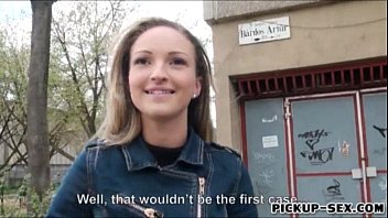Eurobabe Melanie Flashes Her Boobs And Drilled For Money Eurobabe Melanie Flashes Her Boobs And Drilled For Money