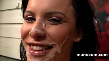 Hot Brunette Feet Fucking And Tugging Cock For A Mouth Full Of Jizz