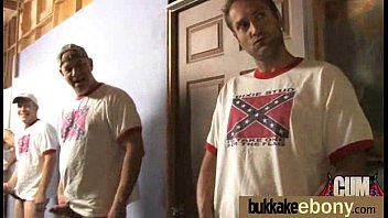 Black Pornstar Debut Bukkake 18 Black Pornstar Debut Bukkake 18