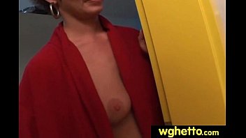 Ghetto Whores Try White Cock 1