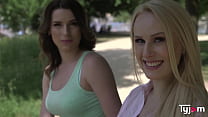 Big Boobs Angel Wicky Does A Hot Lesbian Sex With A Stunning Brunette