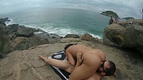 Fui Na Praia Naturista Fazer Sexo Ao Ar Livre