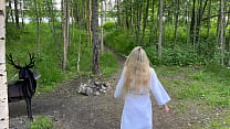 Outdoor Risky Sex With Hot Blonde In Fishnet Outdoor Risky Sex With Hot Blonde In Fishnet